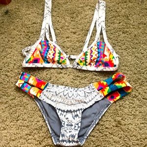 Ripcurl 2 piece swim suit